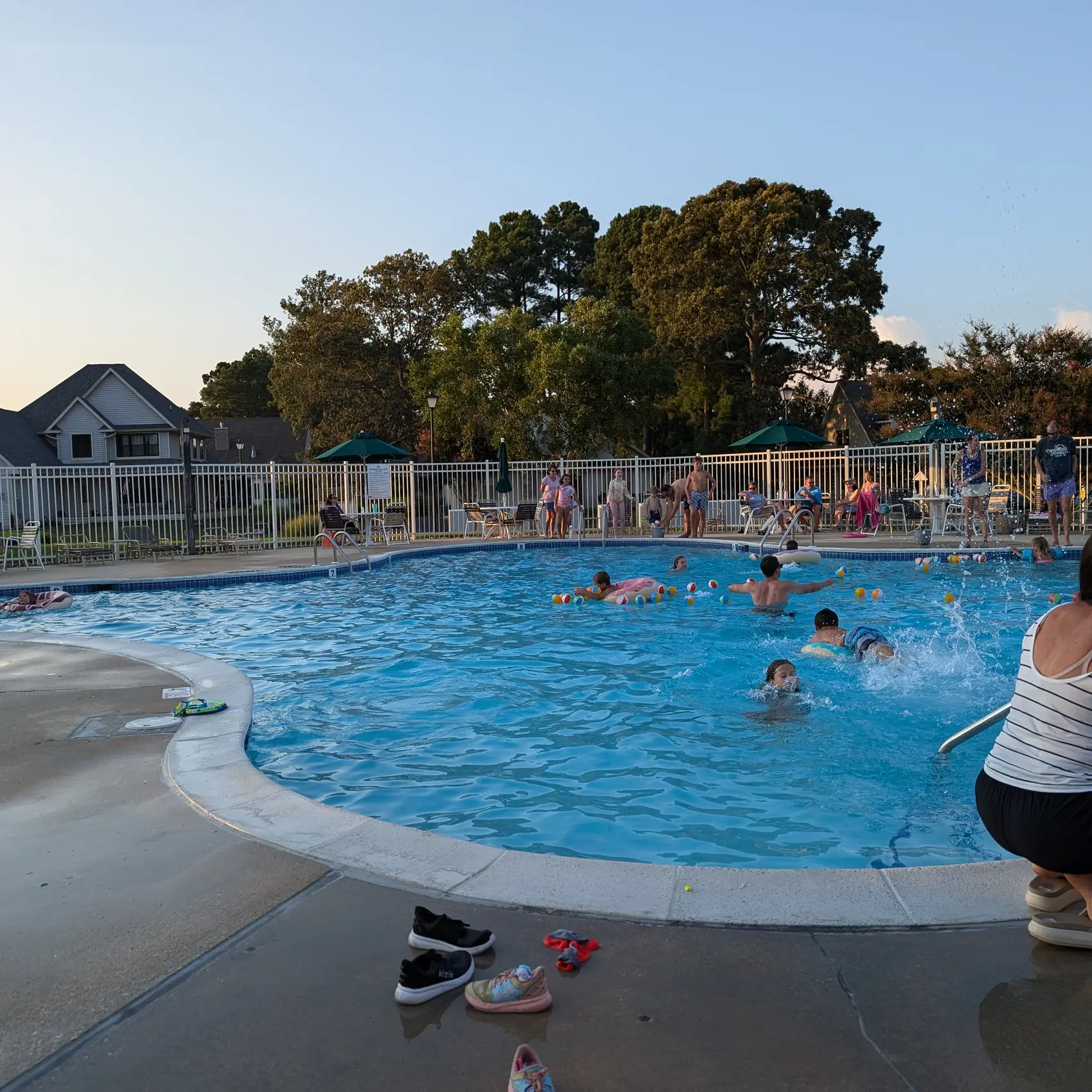 Bay Colony Pool During Pool Party