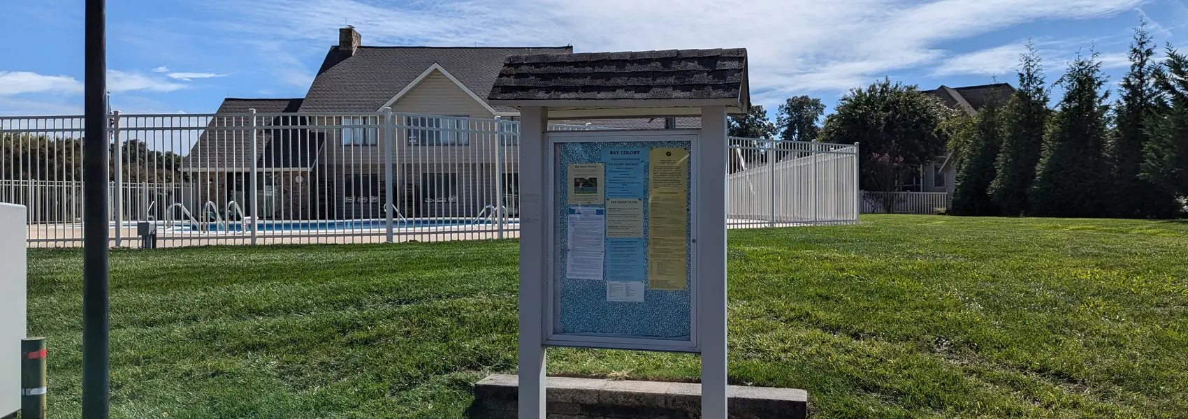 Bay Colony Community Billboard