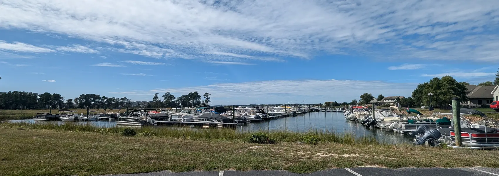 Boats in Bay Colony Marina